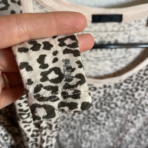 ATM Anthony Thomas Melillo Leopard T-Shirt Dress - Picture 5 of 8